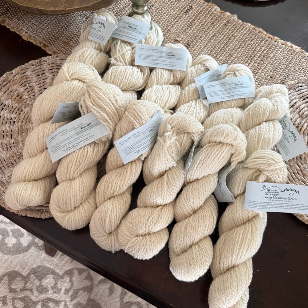 New Green Mountain Green (Aran weight) Yarn Bundle